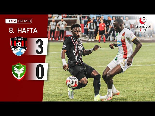 Vanspor (3-0) Amed Sportif Faaliyetler | 8. Hafta Maç ÖZETİ | Geniş ÖZET