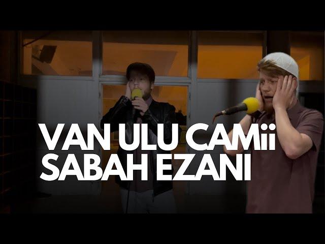 Türkiye Birincisi Hafız Hamza Yanıç’tan Van Ulu Camii’de Unutulmaz Sabah Ezanı