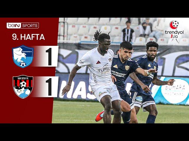 Erzurumspor (1-1) Vanspor | 9. Hafta Maç ÖZETİ | Trendyol 1. Lig - 2025/26
